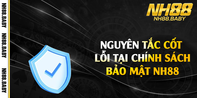 Nguyên tắc cốt lỗi tại chính sách bảo mật NH88